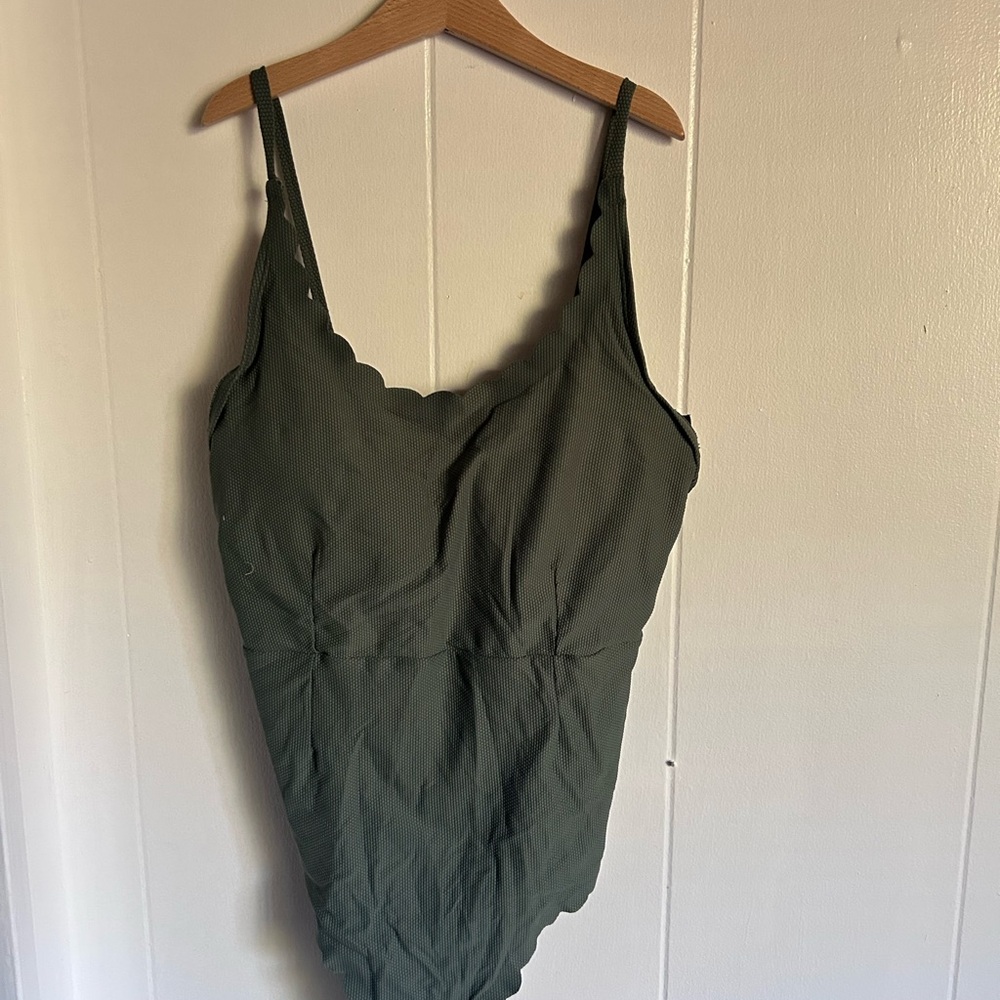 H&M Scalloped Swimsuit